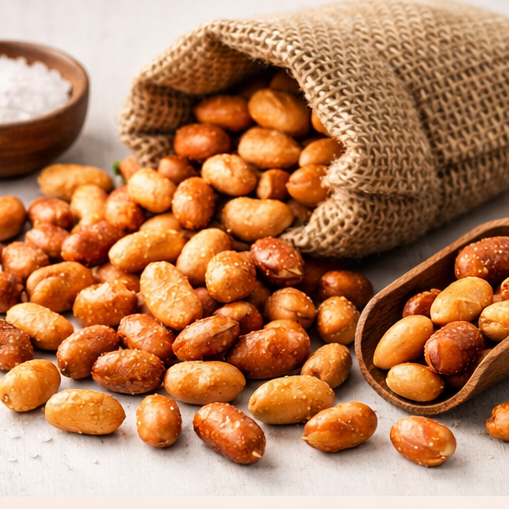 Natural Roasted Peanuts 3 Bags